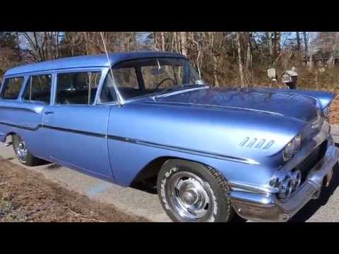 1958 Chevrolet Yeoman 2 Door Wagon For Sale~307~Automatic~Power Brakes~VERY RARE!