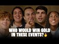 Who wins GOLD? Aryna the boxer? Novak the gymnast?