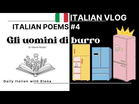 Learn Italian with literature | Gli uomini di burro by Gianni Rodari (with subs)