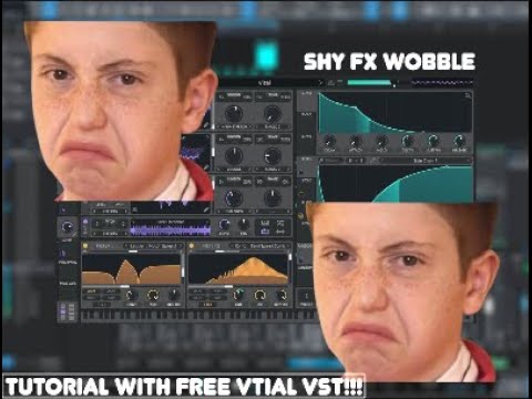 (TUTORIAL) How to make Shy Fx Wobbly Sine Bass With Free Vital VST!!!
