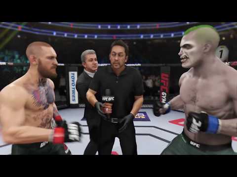 Conor McGregor vs. Croc Hunter (EA Sports UFC 3) - Crazy UFC 👊🤪