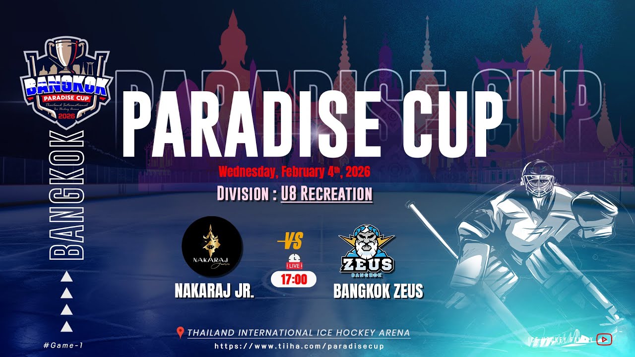 Nakaraj Jr. ۷s Bangkok Zeus | Division U8 Recreation | Paradise cup 2026