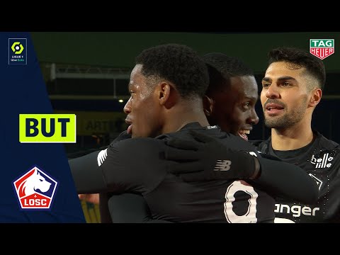 But Jonathan Christian DAVID (84' - LOSC LILLE) FC NANTES - LOSC LILLE (0-2) 20/21