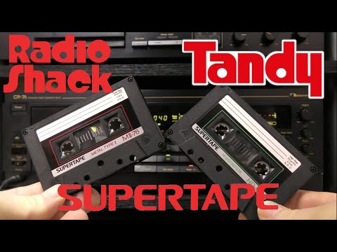 Radio Shack / Tandy / Realistic Supertapes - Type 1 & Type 2 - Do they live up to their name?