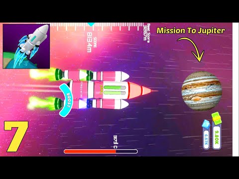 LAUNCH YOUR OWN ROCKET IN SPACE - MISSION TO JUPITER - BOOSTER UP! BY ROLLIC GAMES - PART 7 #new - YouTube