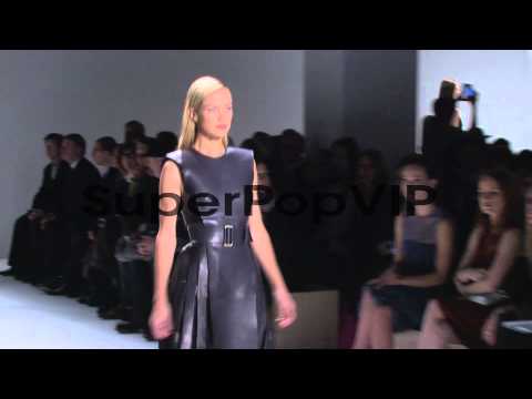 Models walk the runway at Calvin Klein Collection - Fall ...