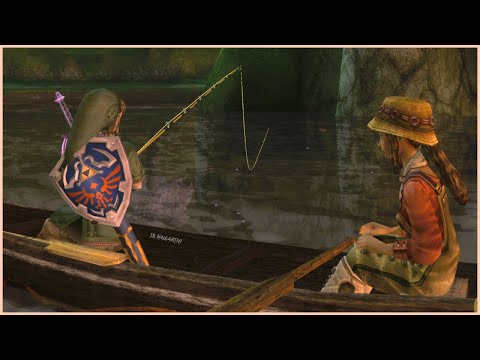 pov: You Stay the Night at Hena's Fishing Hole in Twilight Princess (Zelda Music & Rain)