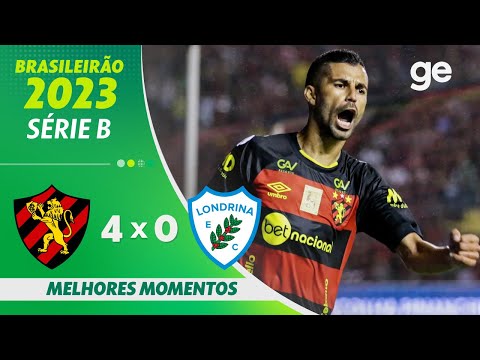 Gols e lances de Sport x Londrina