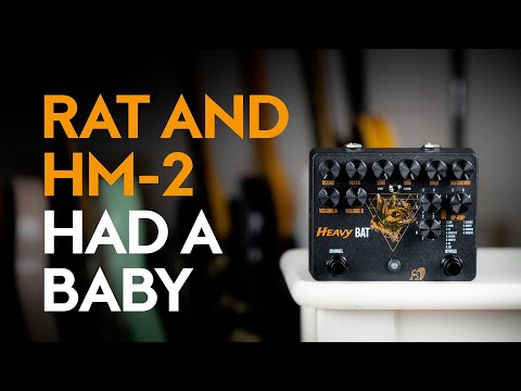 Drunk Beaver Heavy Bat (custom Rat with Blend and HM-2 EQ) image 5
