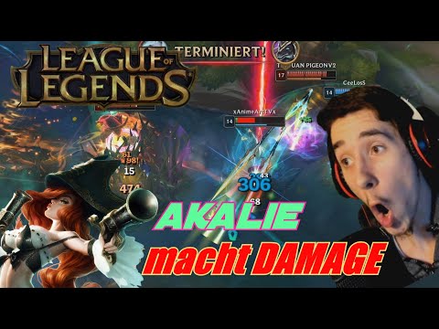 Akalie macht DAMAGE [ League of Legends / Deutsch ]