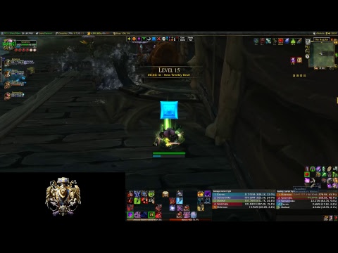 LHWM Mythic+: Maw of Souls+15 (2017.08.08) - tank PoV - Raging/Necrotic/Tyrannical