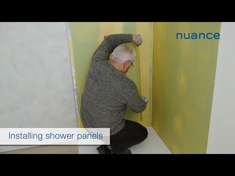 Installing Nuance Shower Panels
