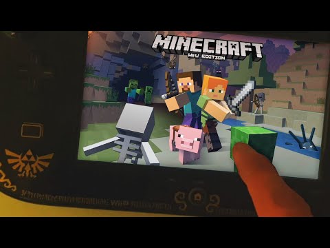 Minecraft auf der Wii U in 2020 - Nostalgie kickt rein