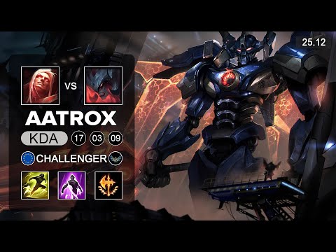 Aatrox vs Vladimir Top - EUW Challenger - Patch 25.12 Season 15