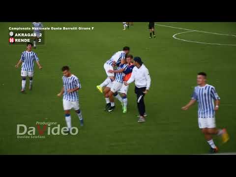 Akragas -  Rende 2 - 2   Campionato Nazionale Berretti  18.11.2017