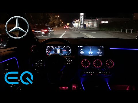 Mercedes EQA 250 | POV Night Drive | Nachtfahrt | Reale Fahreindrücke | Elektro Auto (EV)