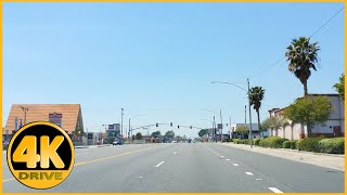 Driving Tour of Foothill Blvd (Rialto to Fontana) [4K]