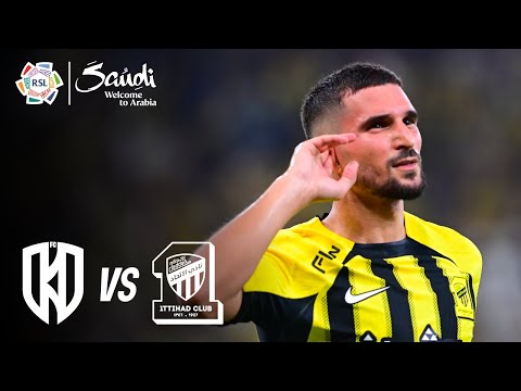 Al-Akhdoud Club Najran 1-2 Al-Ittihad Jeddah 
