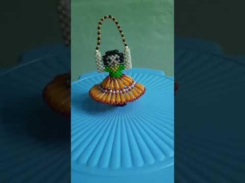 Dancing doll for kids(beads Hand work art)