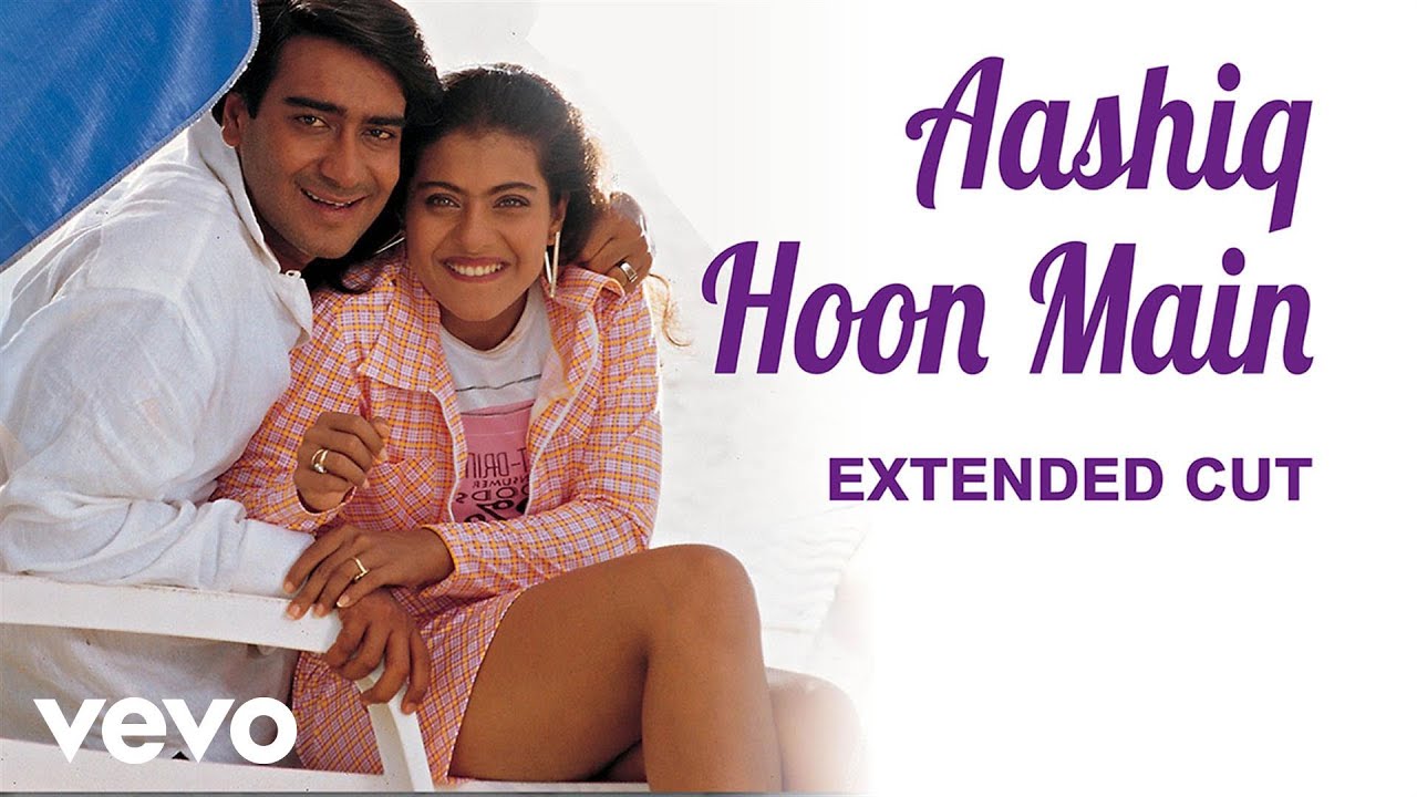Aashiq Hoon Main Lyrics  | Pyaar To Hona Hi Tha | Ajay Devgan, Kajol | Asha Bhosle, Udit Narayan | Jatin Pandit, Lalit Pandit