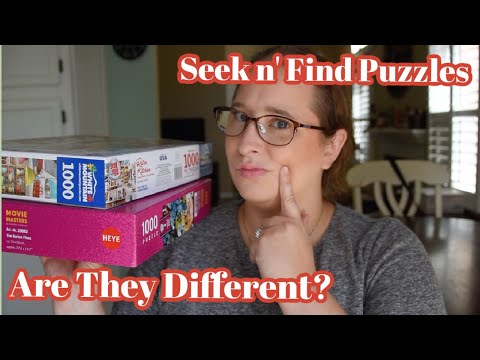 Doing My First Seek n' Find Puzzle | Comparing Two Brands