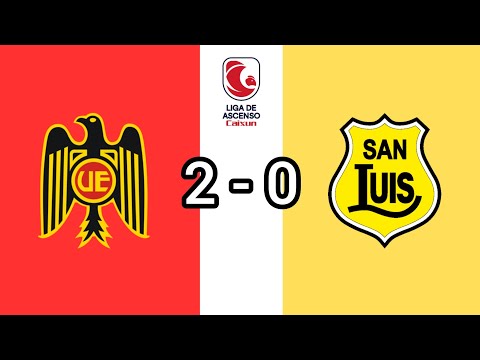 Goles Unión Española vs San Luis Liga De Ascenso 2026