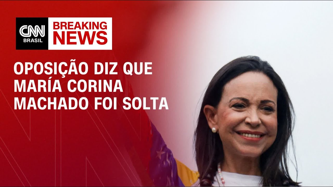 Oposição diz que María Corina Machado foi solta | CNN ARENA