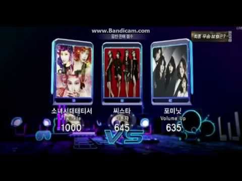 120510 Girls' Generation TTS Wins @ M!Countdown