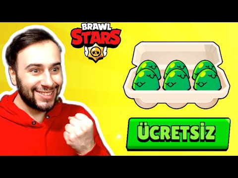 FAKİR HESABA ÜCRETSİZ EFSANEVİ YUMURTALAR GELDİ 😲 - BRAWL STARS