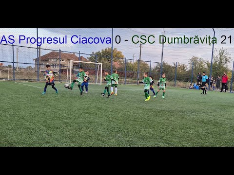Fotbal | AS Progresul Ciacova - CSC Dumbrăvița | 0-21 | Juniori U9 - 2017 | Etapa 4 | 13.10.2025
