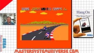 Sega Master System -  Hang On (Real hardware)