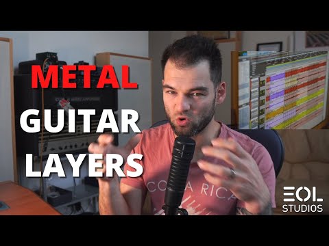 Metal Guitar Layers - Make It HUGE! Reasons to Record Harmonies, Doubles, and Quads