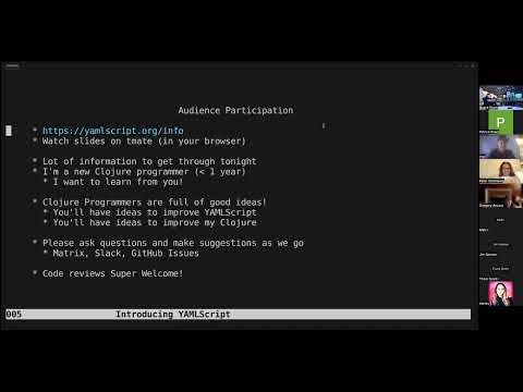 Seajure March 2024 - YAMLScript