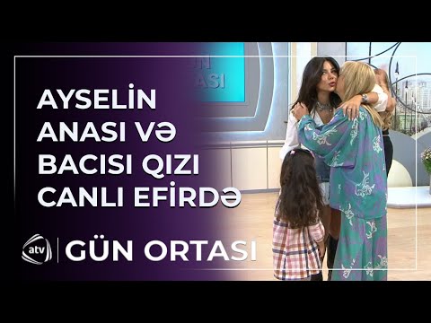Aysel Əlizadənin anası və bacısı qızı CANLI EFİRƏ GƏLDİ