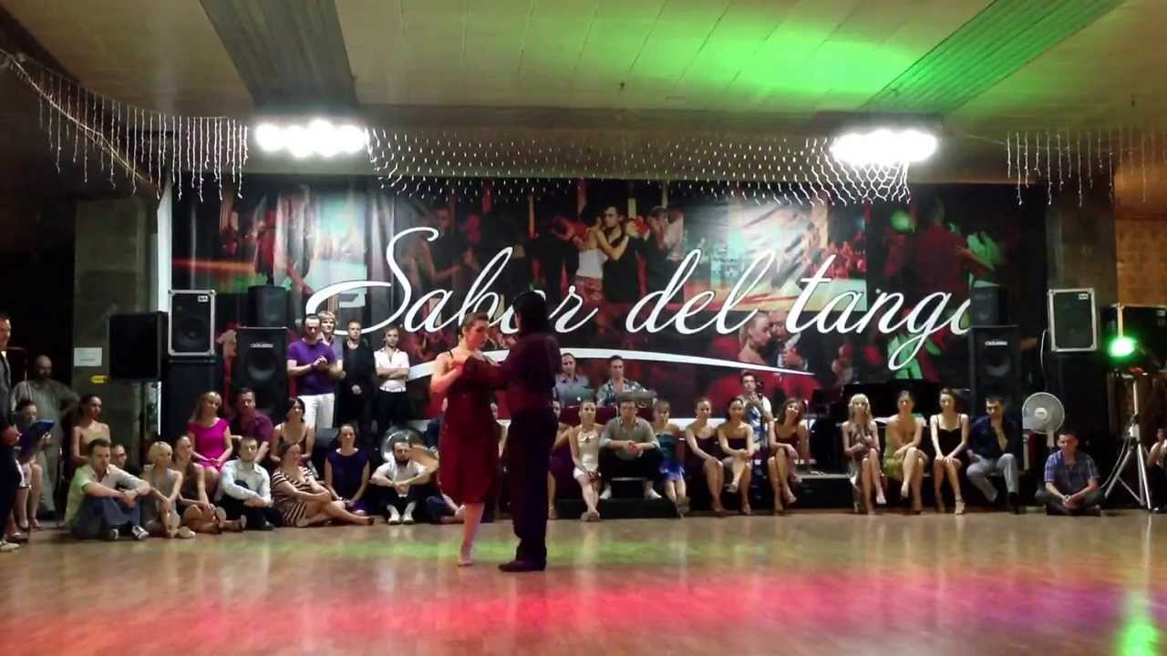 Ariadna Naveira & Fernando Sanchez, Martin Maldonado & Maurizio Ghella. Sabor del Tango 2013, Yalta.