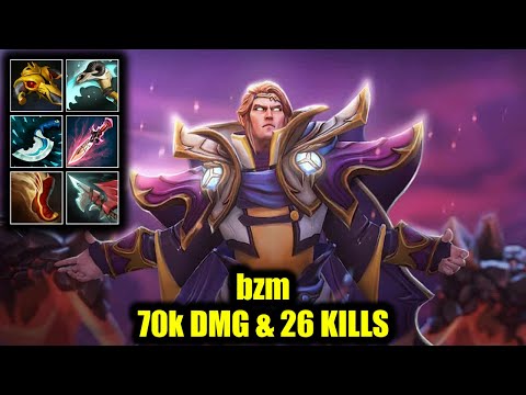 🔥 EPIC GAME - 26 KILLS - 70k DMG - INVOKER - bzm - Dota 2 Pro Highlights