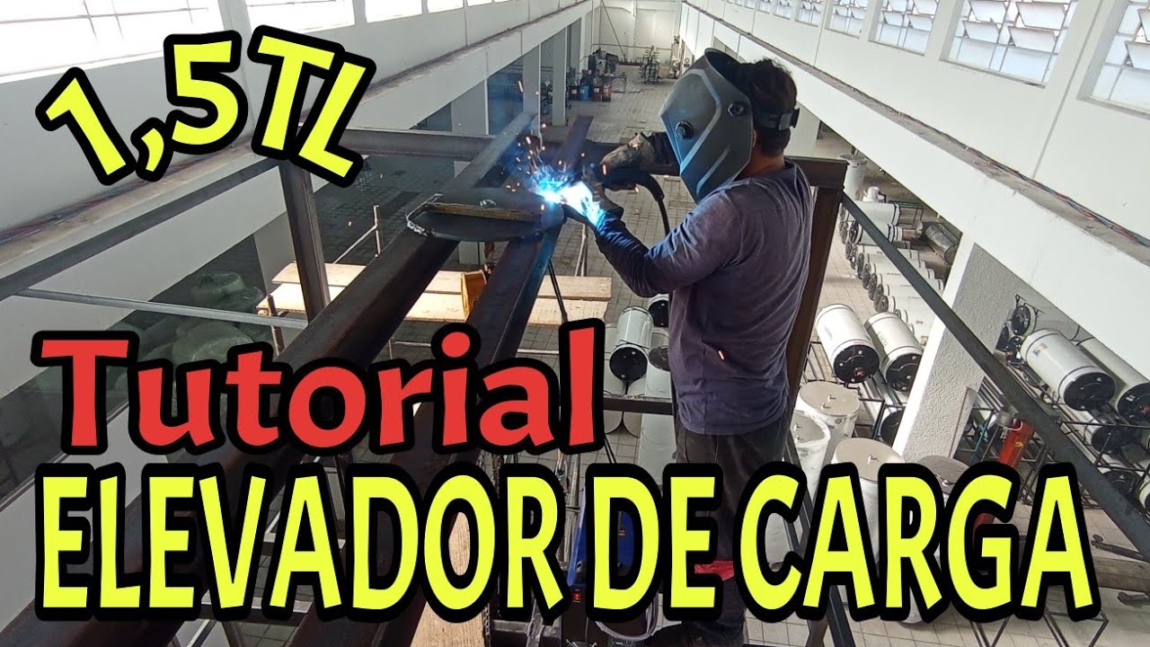 1500 kg Freight Elevator (Step by Step)