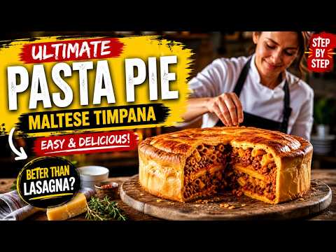 Easy Baked Pasta Pie Recipe Everyone Can Make | Step-by-Step Guide