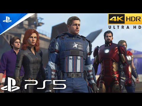The Best Super Heros Game | Marvel's Avengers (PS5) 4K 60FPS HDR Gameplay (PS5 Version)