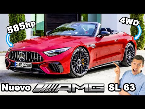 NUEVO Mercedes-AMG SL 63 revelado… ¡Todo lo que necesitas saber!