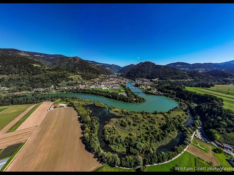 Dravograd-Northern Slovenia (upper Drava valley) from above (20.9.2025)