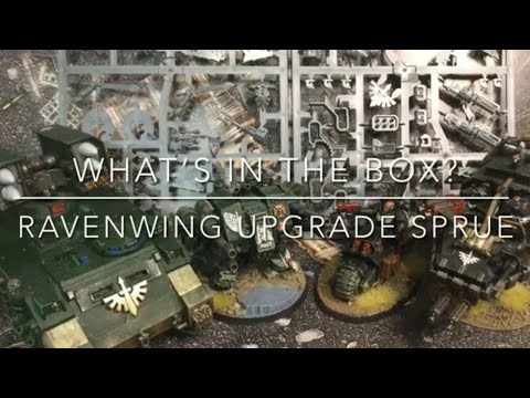 What’s in the box? - Ravenwing Upgrade Sprue