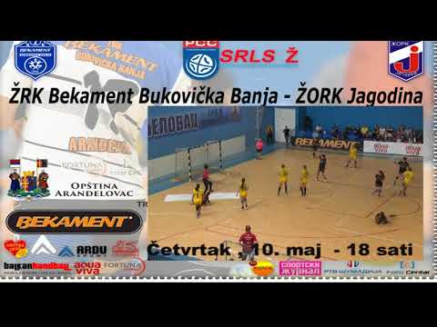 NAJAVA-ŽRK BEKAMENT BUKOVIČKA BANJA-ŽORK JAGODINA-TREĆA UTAKMICA FINALNE SERIJE