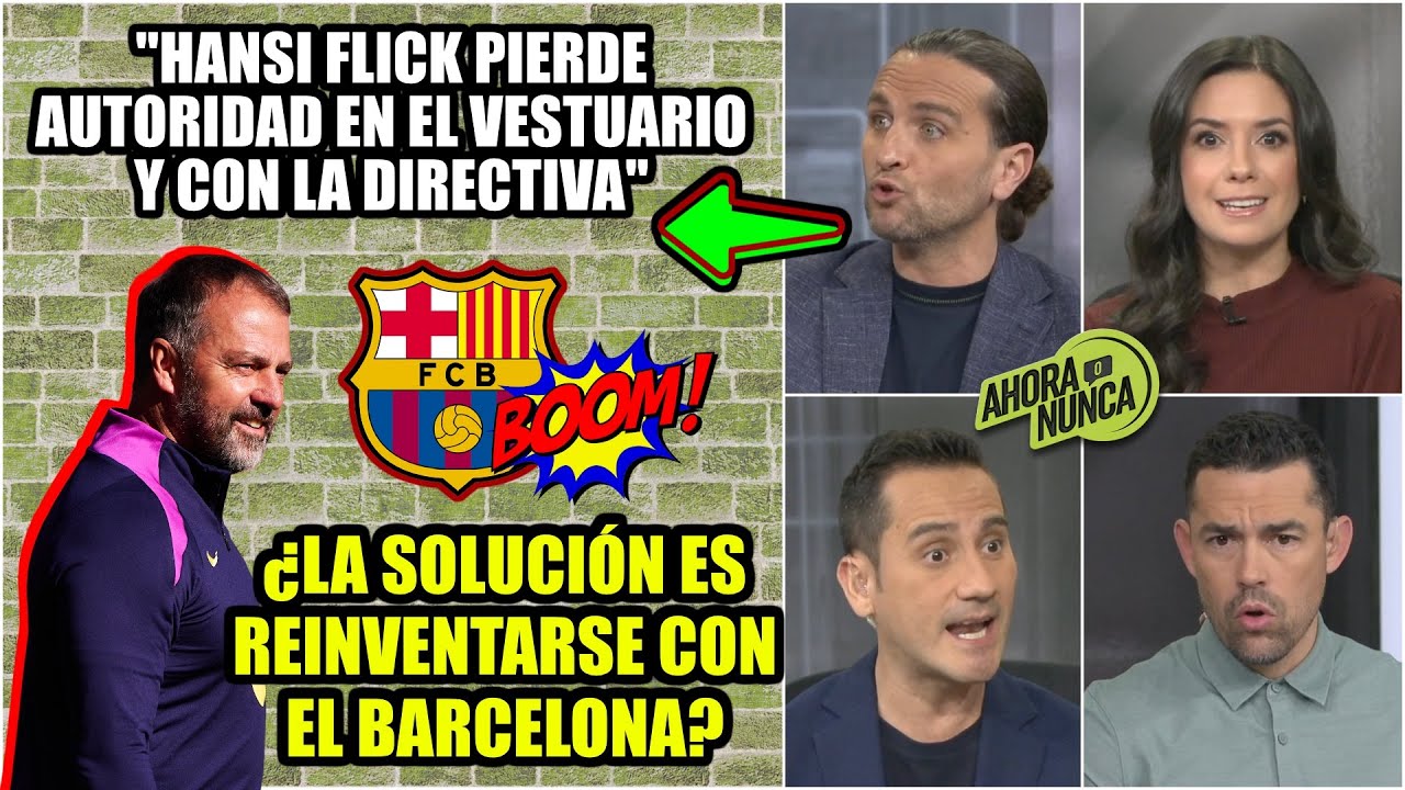 INSÓLITO: Hansi Flick está CANSADO y dejaría BARCELONA a final de curso ¿Frustrado? | Ahora o Nunca