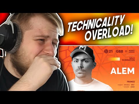 TECHNICALITY CHAMP! I Alem 🇫🇷 I Grand Beatbox Battle World League 2021 I Solo Elimination REACTION