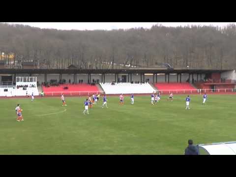 Gol de Lucho. Atlético Bembibre 4 - CyD Cebrereña 0 (Gol de Lucho, 1-0)