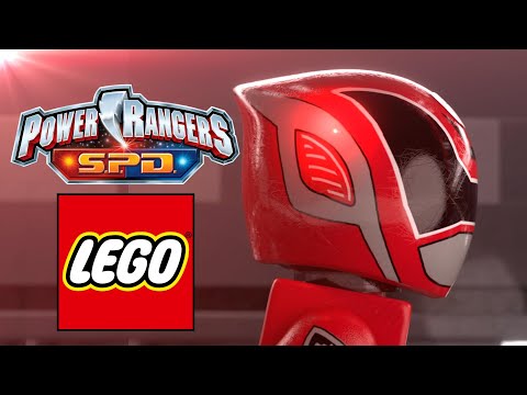 Power Rangers SPD Morph in Lego [ Animation ]
