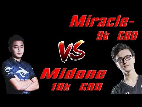 Secret Midone Ursa vs Liquid Miracle Dragon Knight ranked highlights - top MMR battle