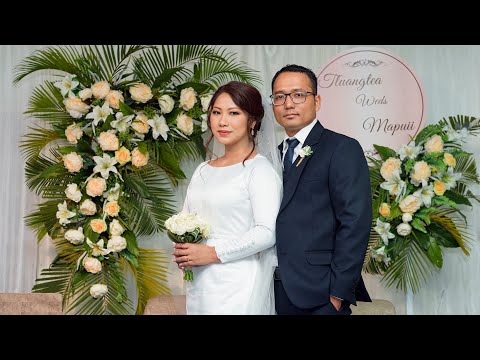 Pro Pastor F.Lalpiantluanga(Tluangtea) weds K.Lalrampani(Mapuii)