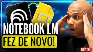 O GOOGLE ENLOUQUECEU? RECURSO BOMBÁSTICO NO NOTEBOOK LM EM 2026 (VEJA COMO USAR)